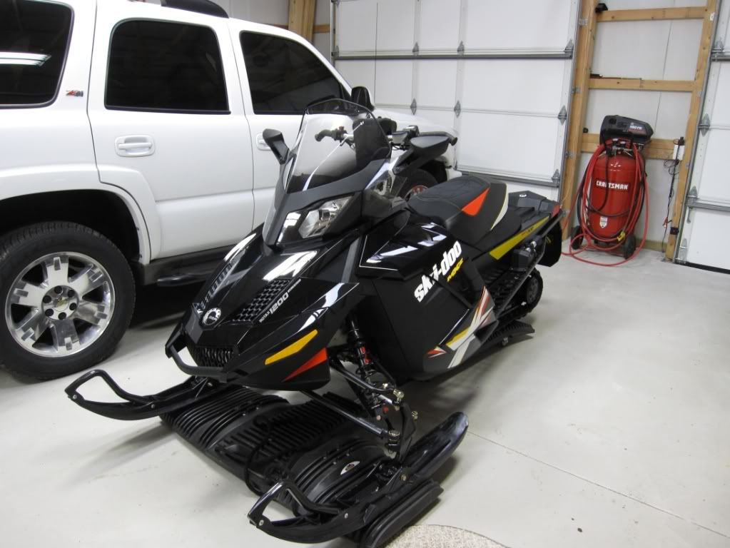 Taller windshields for X 1200? SkiDoo Snowmobiles Forum