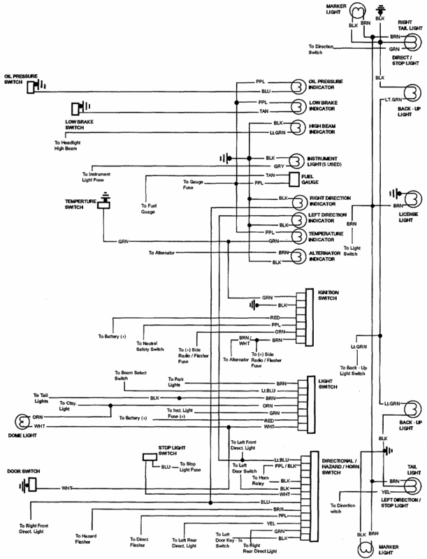 1976 Chevy Nova Headlight Wiring Diagram