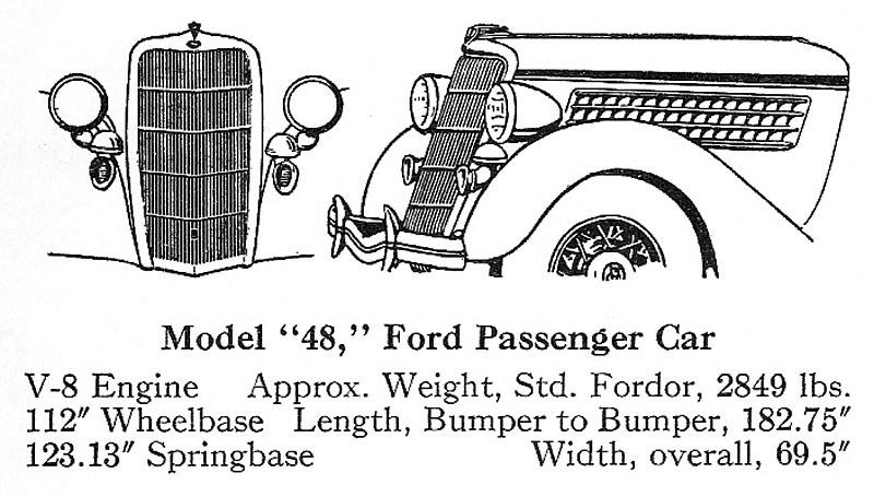 1935 Ford Passenger Car ID Image