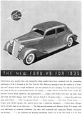 1935 Ford Model 48 Tudor Sedan, Deluxe, Flathead V8, Advertisment, Ad, Image