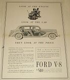 1936 Ford Model 68 Club Cabriolet, Flathead V8, Advertisment, Ad, Image