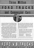 1936 Ford V8 Trucks and Commercial Cars Corporate Ad, Flathead V8, 80 HP, Advertisement, Ad, Image
