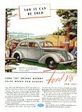 1937 Ford Model 74 Tudor, 60HP, Flathead V8, Advertisment, Ad, Image