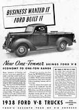1938 Ford One Ton Express Truck Advertisment