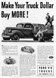 1941 Ford 1-1/2 Ton Truck Advertisment, Make Your Truck Dollar Buy More, Image