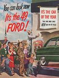 1949 Ford Fordor, Car of the Year, Advertising Image