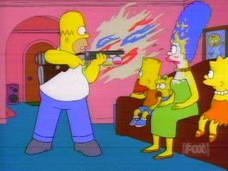 Simpsons Makeup Gun