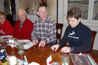 Christmas brunch, racing the magnetic stones