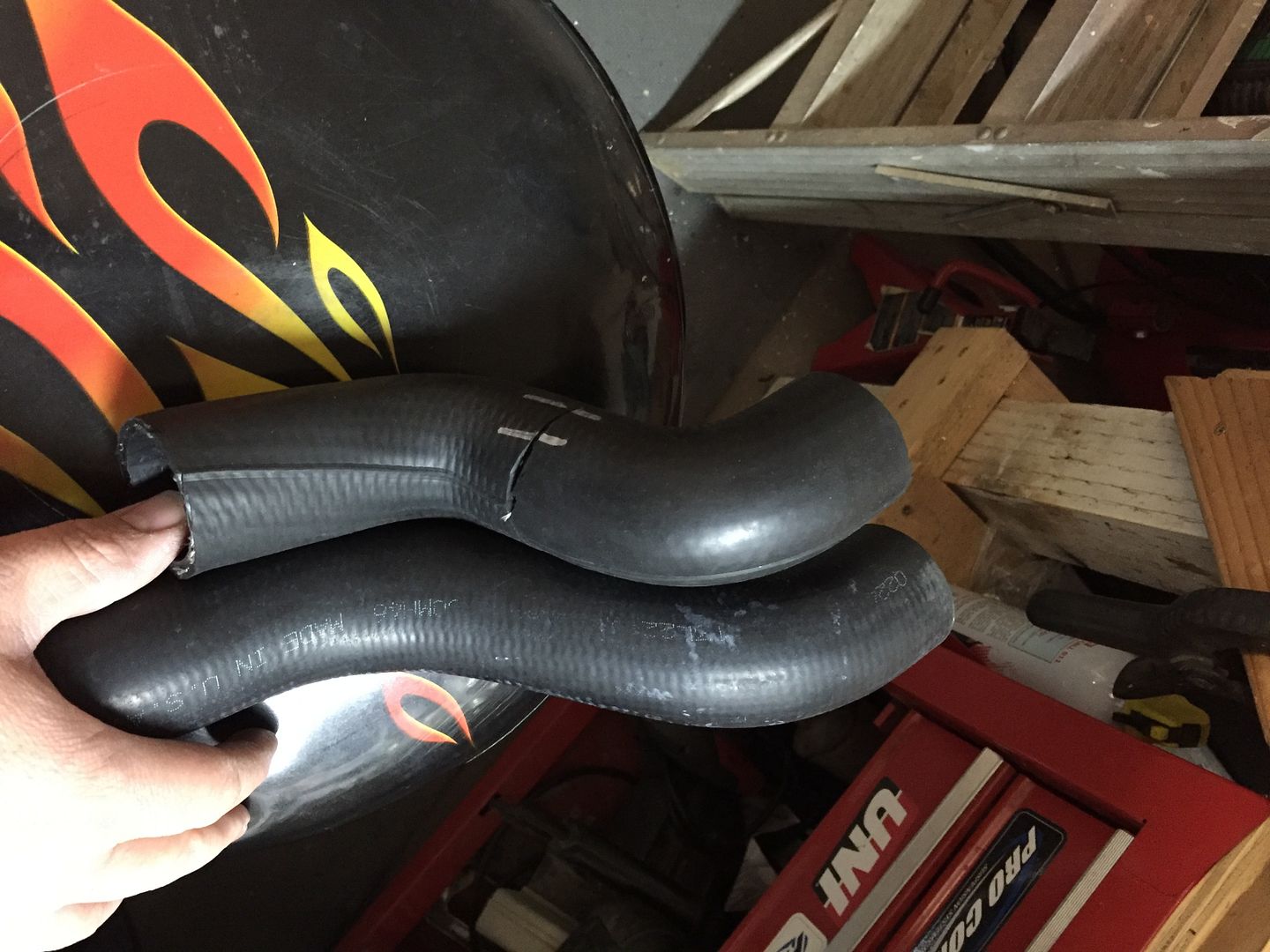 Lower radiator hose help, LS swap Chevy Nova Forum