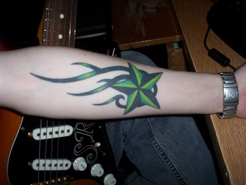 star tattoo on elbow. +star+elbow+tattoos