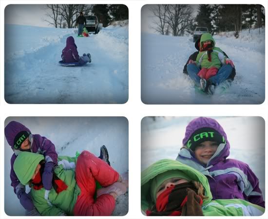 Girls On Sleds