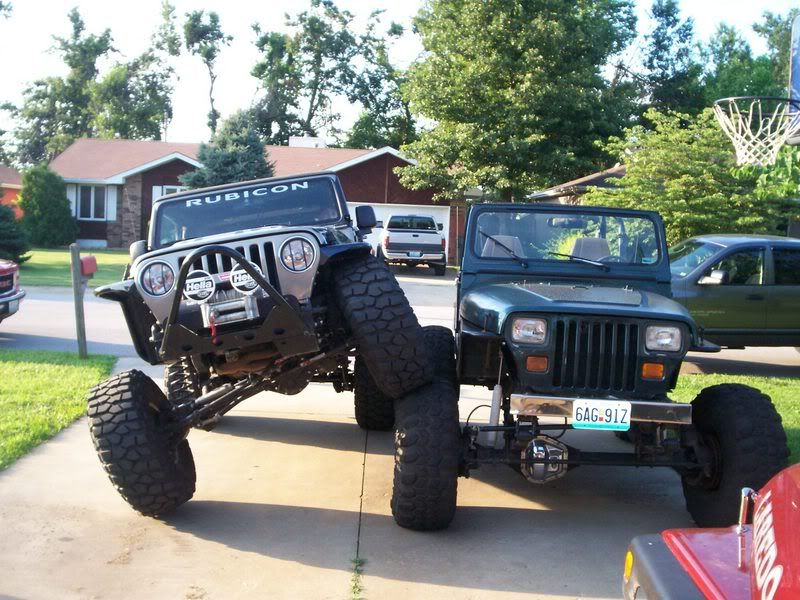Chevy axles jeep yj #2