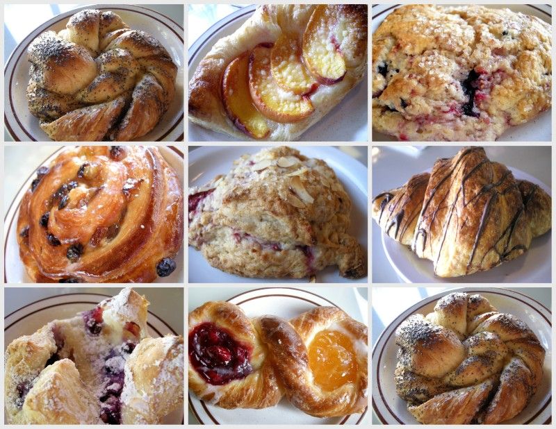 Pastry Collage, Creekside Bakery Novato,CA.