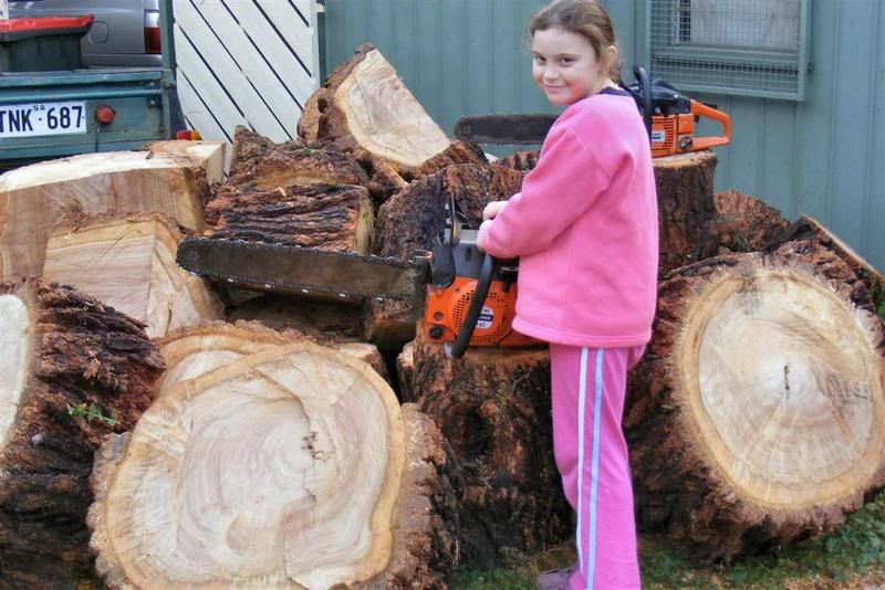 Women with chainsaws Page 33