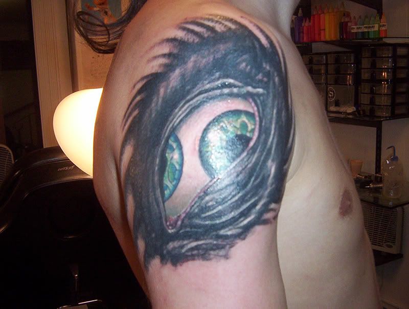 Eye Best Tattoo On Arm