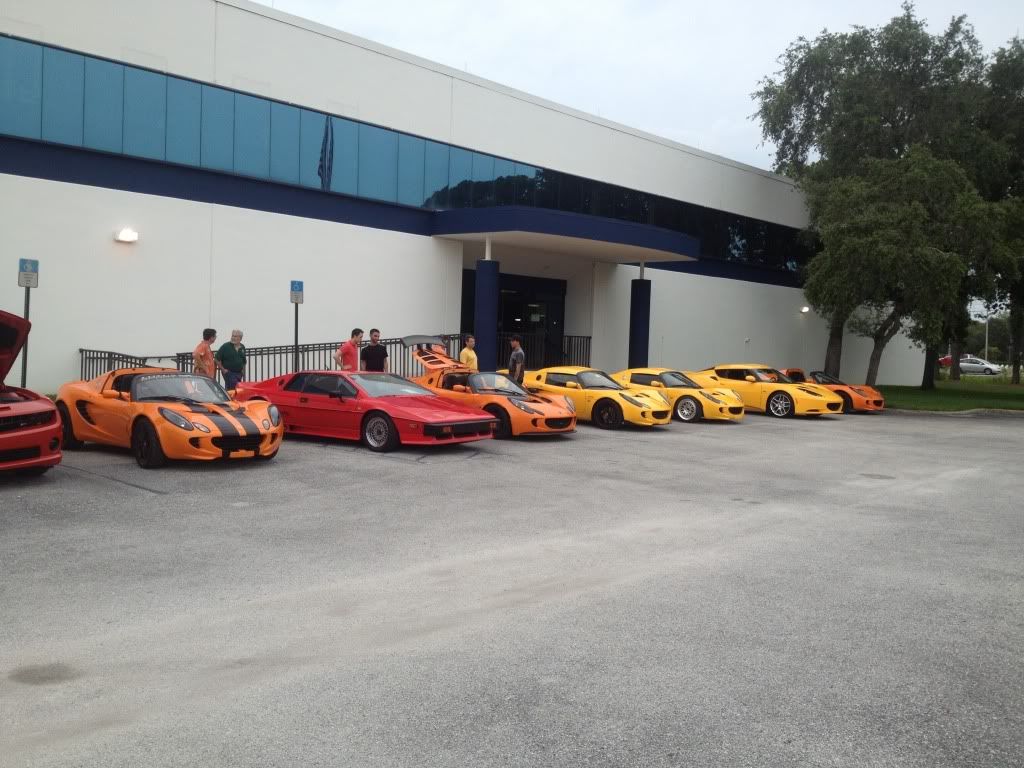 1st tampa meet pics! The Lotus Cars Community