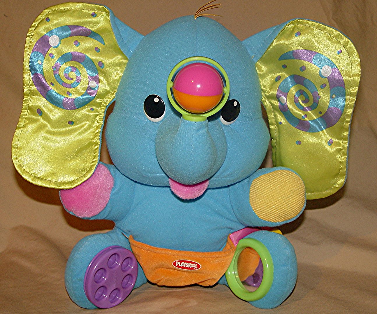 blue elephant toy