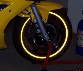 Reflective Rim Stripes R1 R6 FZ6 GSXR TLR ZX6 ZX10 CBR  