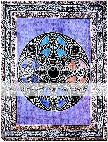   Spread CELTIC Wall HANGING INDIA Decor Cotton Fabric TABLECLOTH  