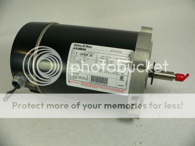 AO Smith Jacuzzi 187895 1/2hp 60hz 56J Jet Pump Motor   