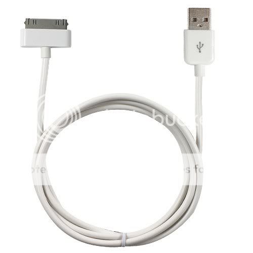 USB Data Charger Cable for Apple iPhone 4 4S I 3GS iPod Touch US 