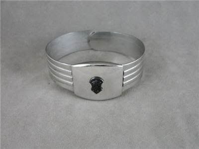 Great Old Beta Chi Bracelet w/Unusual Hinge  