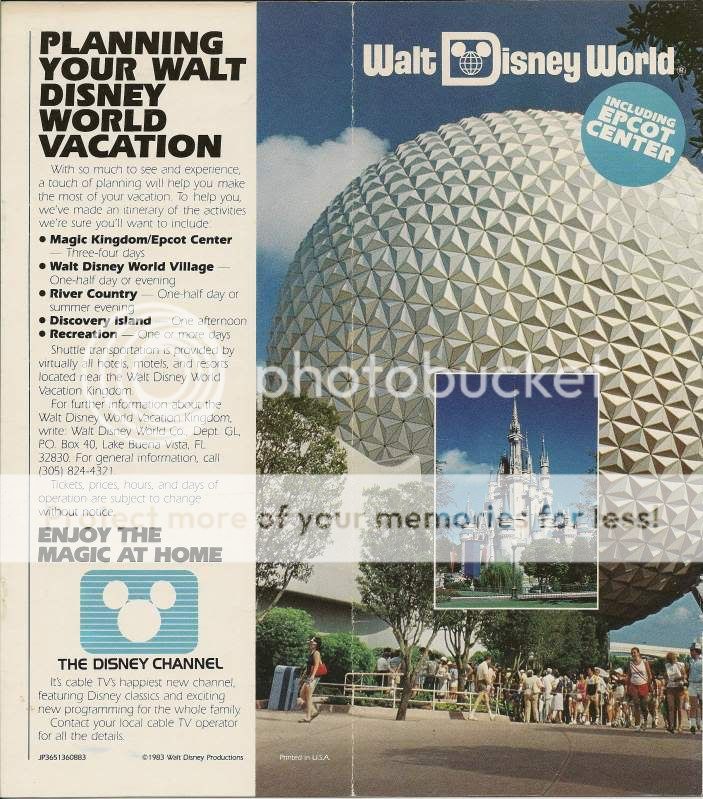 Vintage WDW Ticket Media & Memorabilia Pictures | Page 4 | The DIS ...