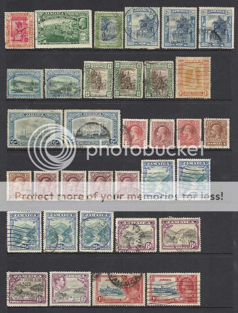 JAMAICA EXTENSIVE COLLECTION 1872   1971 MINT HINGED & USED  