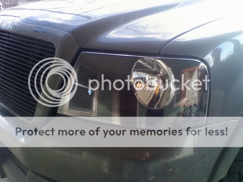 Finally painted headlights to match grill Ford F150 Forum