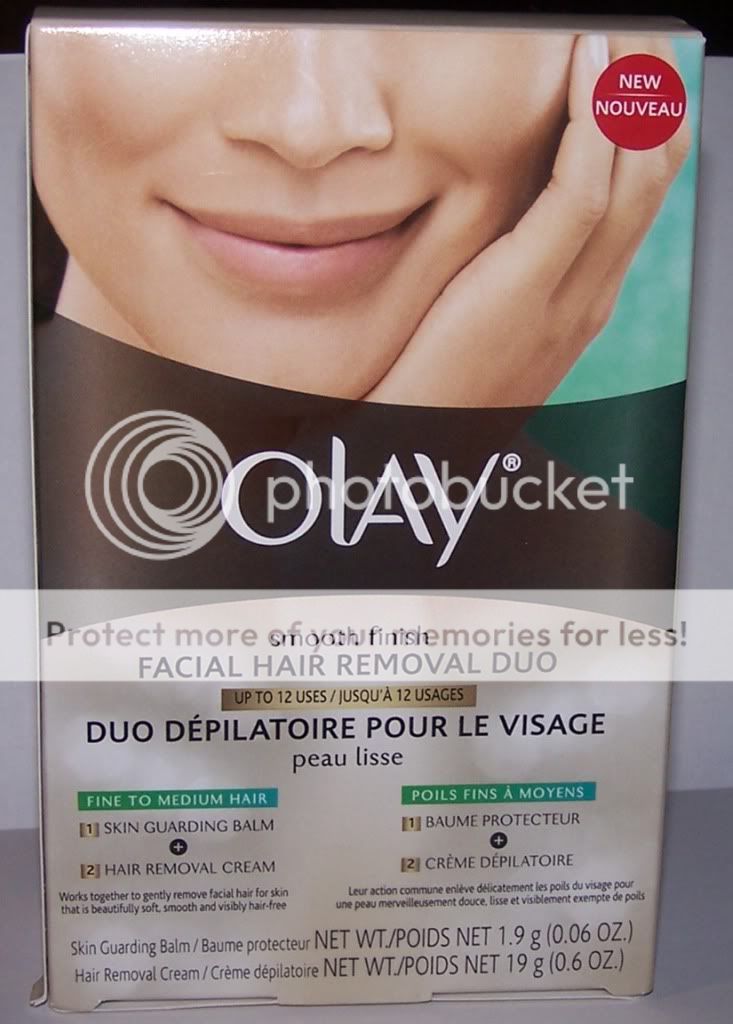 Olay Facial Hair Removal Duo 1 tube Skin Balm & 1 Tube Hair Removal 