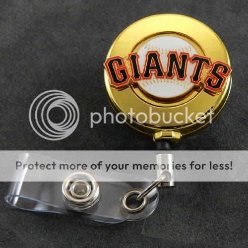 MLB San Francisco Giants Retractable ID Badge Reel