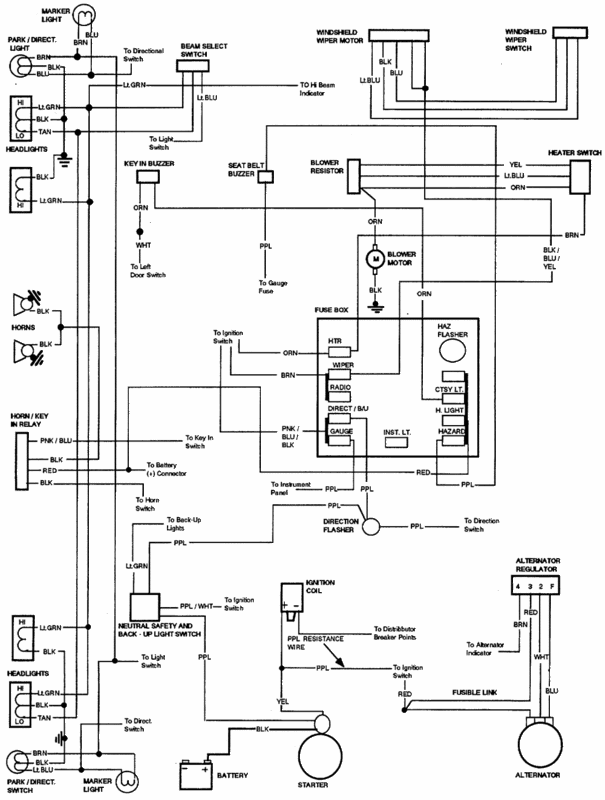 70 Chevelle Dash Wiring Schematic