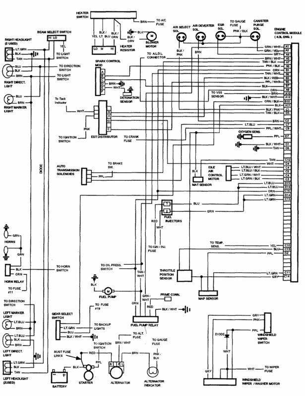 Need a pinout diagram for 89 caprice | Hot Rod Forum