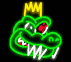 A neon sign of King Rool's head. Whomever's avatar this was on that Donkey Kong forum I found, thanks man. I owe you.