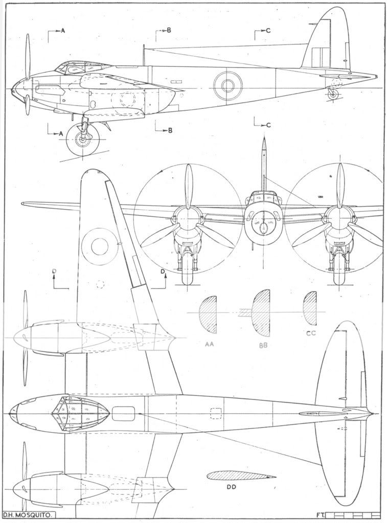 D.H. 98 Mosquito - RCCanada - Canada Radio Controlled Hobby Forum