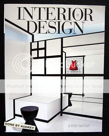 INTERIOR DESIGN Magazine April 2011 A Little Fashion  