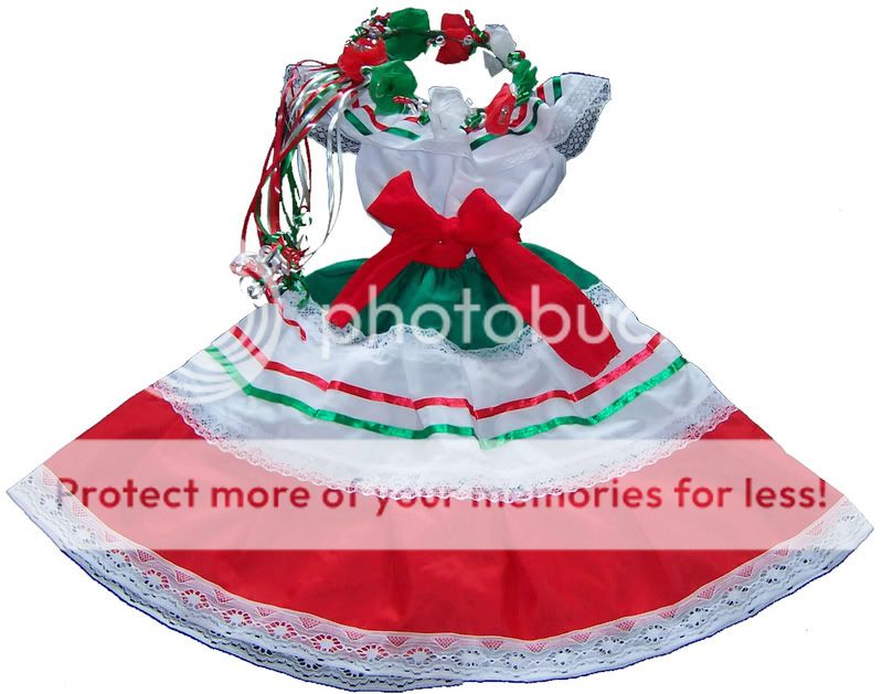 Cinco de Mayo Mexican Independence Day Dress Mexico Fiesta Party Dress 