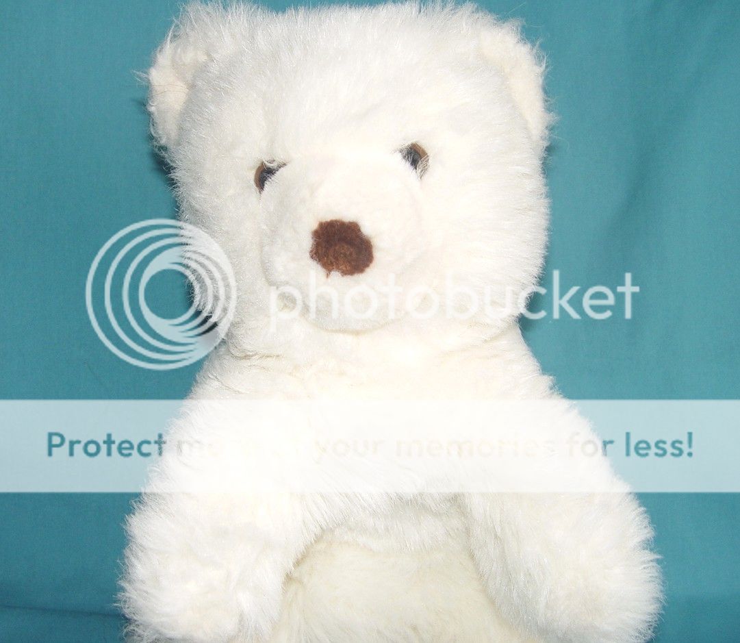 10 Gund White Bear Collectors Classics LE1977 Vtg GUC