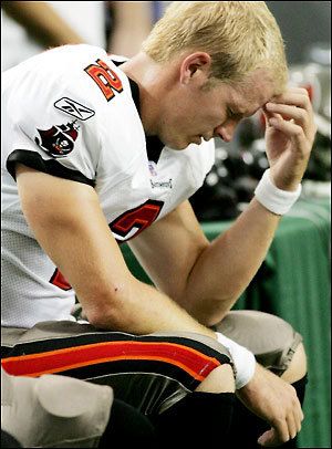 The future for Bucs quarterback Chris Simms is confusing. He has been rumored to be traded to various teams and theres still the chance Phils Boy could remain with the team.