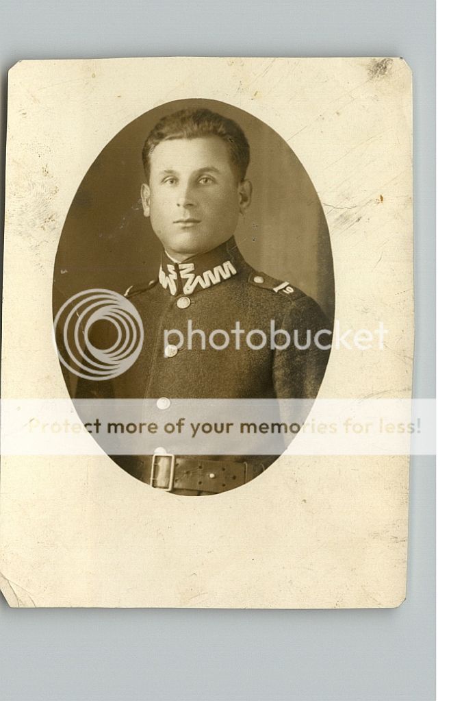 Real Photo Polish Soldier in Uniform of Poland WWII Stanislaw Gyrd